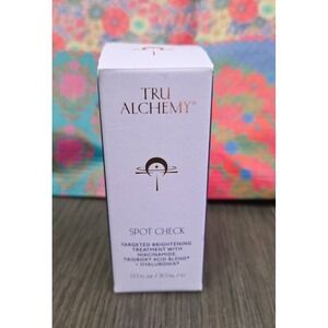 Tru Alchemy‎ Spot Check Targeted Brightening Serum Dark Spot Corrector 1 Oz NIB
